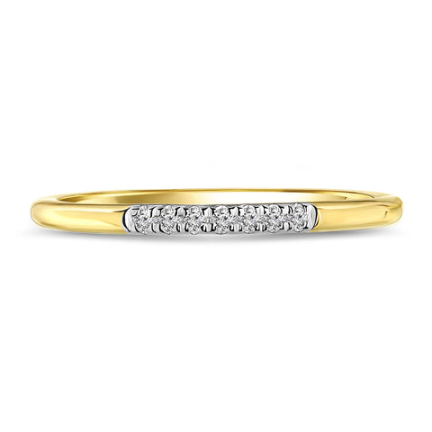 Inel din aur galben cu diamant 72829R001