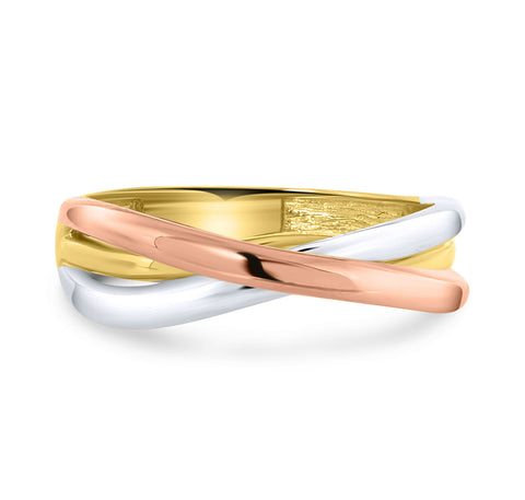 Inel tricolor XAR203554-TC-M