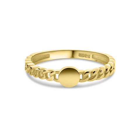 Link inel din aur galben R122-XAR6733-Y