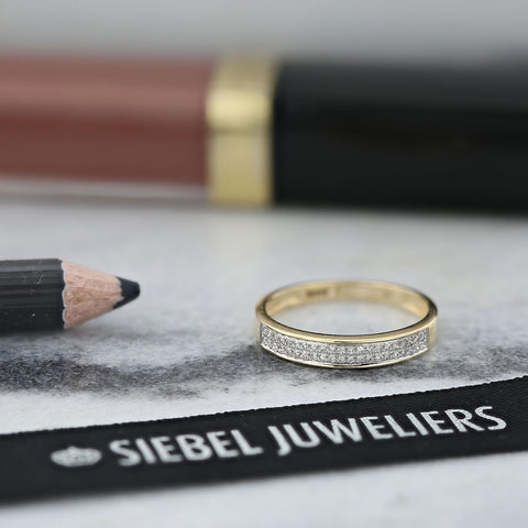 Inel din aur galben cu diamant R382-R304406-Y