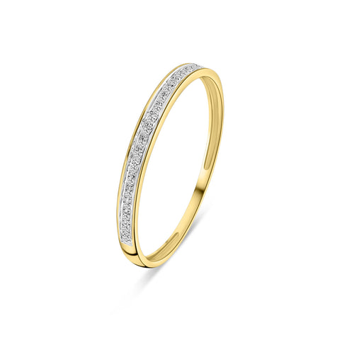 Inel din aur galben cu diamante R382-R309051-Y