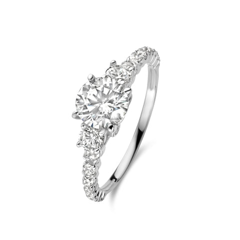 Inel din argint sterling cu zirconiu R13211R