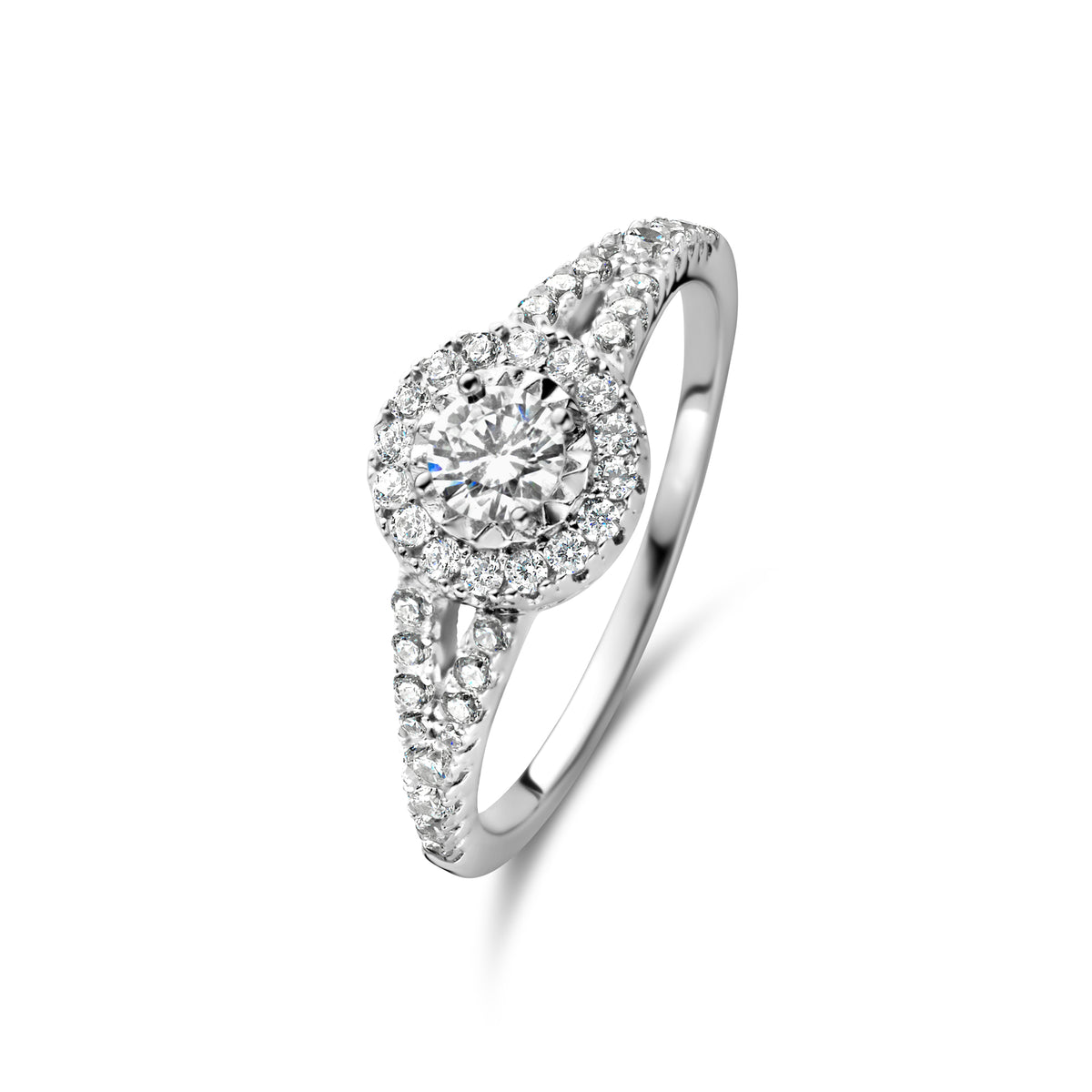 Inel din argint sterling cu zirconiu R13271R