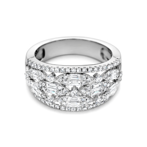 Inel din aur alb cu diamant