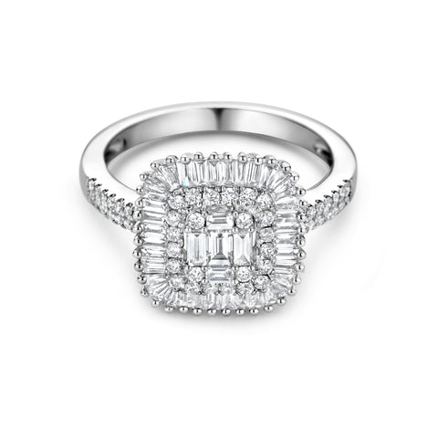 Inel din aur alb cu diamant R479-KA37005-20210430V-W