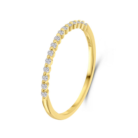 Inel din aur galben cu diamante cultivate in laborator R480-RDF10194001-LG-Y