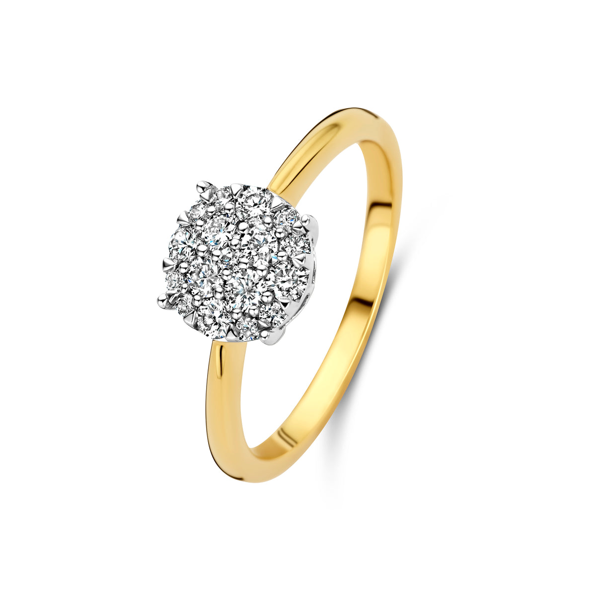 Inel din aur galben cu diamant RP-19978