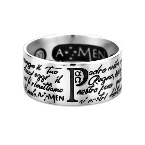 Inel barbatesc din argint sterling ANPNB